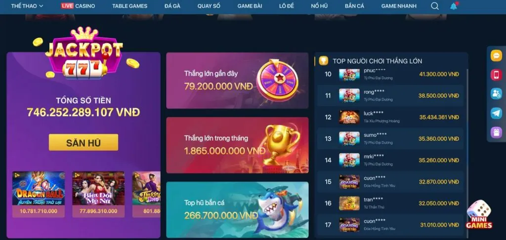 Hoàn trả hàng ngày U888